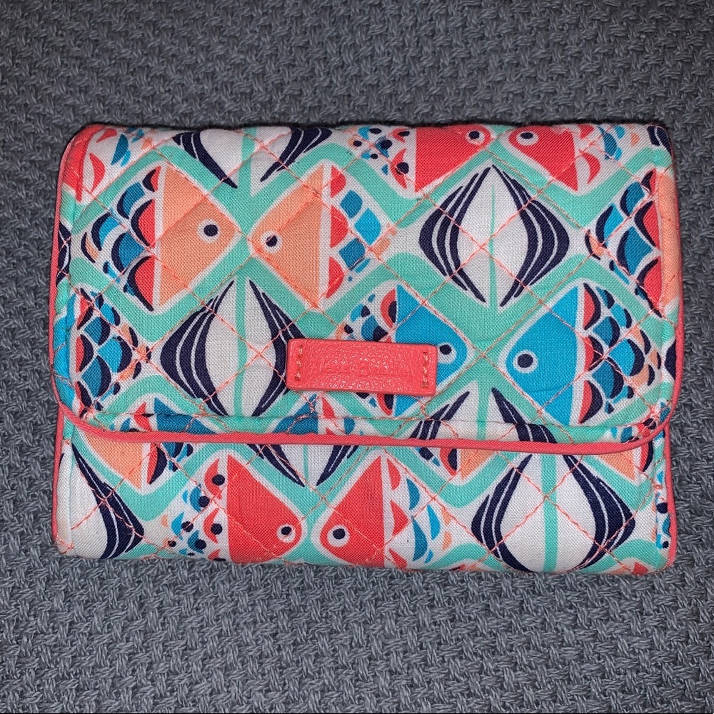 Vera Bradley Iconic Riley Compact Wallet NWOT